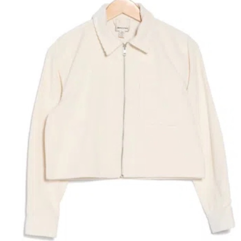 Industry cream corduroy jacket